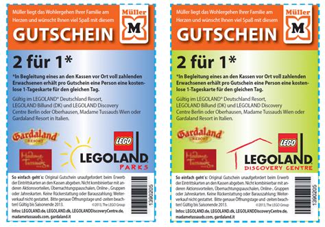 legoland billund gutschein 2 für 1|2 für 1 Ticket für Legoland Deutschland oder Billund。